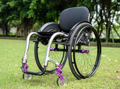 T1 鈦合金剛性車架運動輪椅