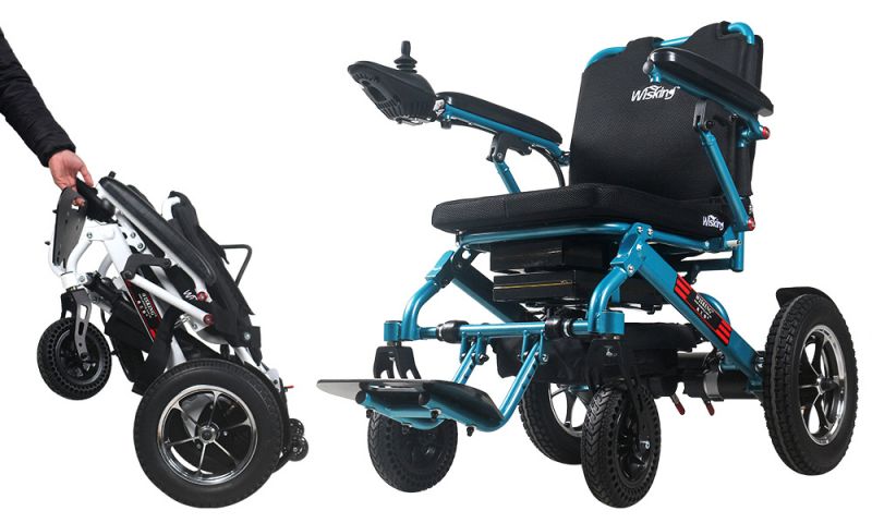 威之群折疊電動輪椅-