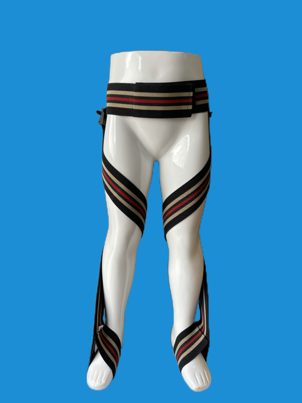 Inner figure-of-eight anti-rotation belt-