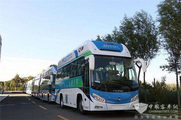 1.7億元！福田歐輝斬獲張家口60輛氫燃料公交車訂單(圖1)