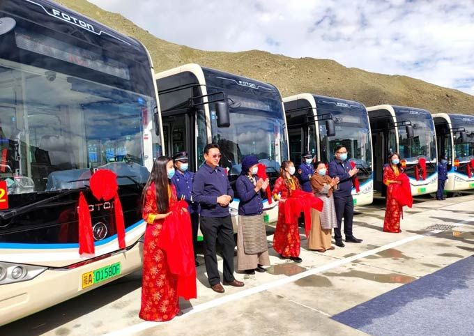 硬核！設輪椅專區(qū)，實現(xiàn)無障礙乘車，拉薩公交大站快線，直通車投運了?！?(圖2)